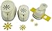Produktbild Motivstanzer Set A68173 Gänseblümchen, 3 STK, Kunststoff, weiß, 1,6cm, 2,54cm, 1x 3,81cm