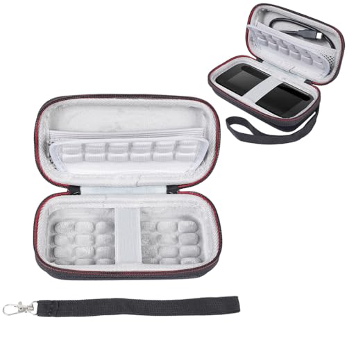 ZIBUYU® Hard Drive Storage Bag Compatible for SanDisk 500GB 250GB 1TB 2TB 4TB SSD SDSSDE61 SDSSDE60 Portable EVA Carrying Case for Solid State Drive...