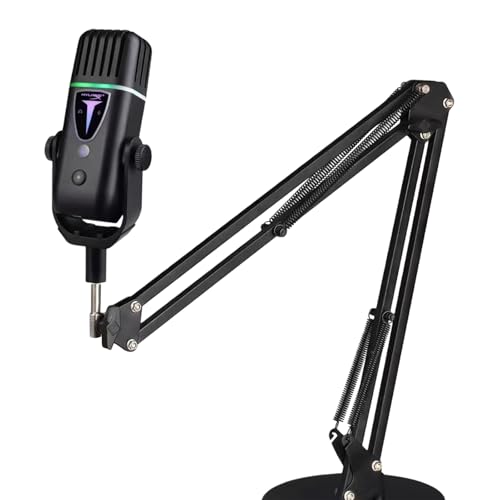 Microphone à condensateur USB de bureau pour éliminer les bruits de fond et échos