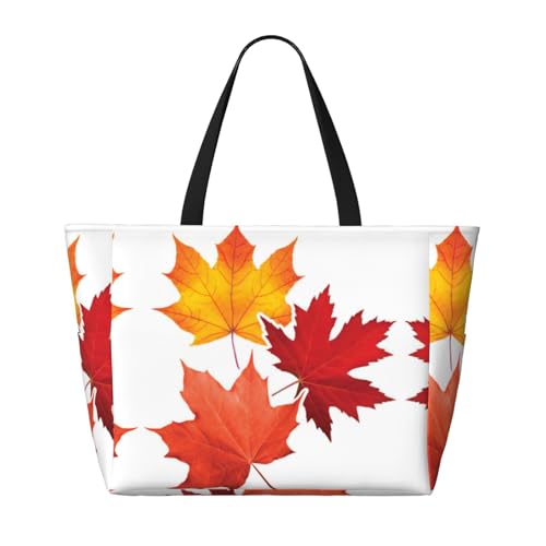 Sacs à main décontractés grande capacité style Hobo imprimé automne