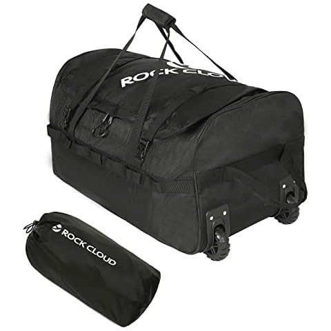 ROCK CLOUD 110L Foldable Wheeled Duffel Bag Cover