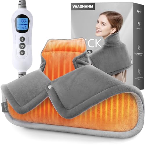 VAAGHANM Weighted Heating Pad with Timer