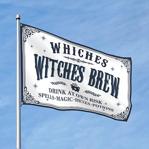 Drapeau d'Halloween amusant COTECI pour décorer un bureau d'homme avec style en octobre