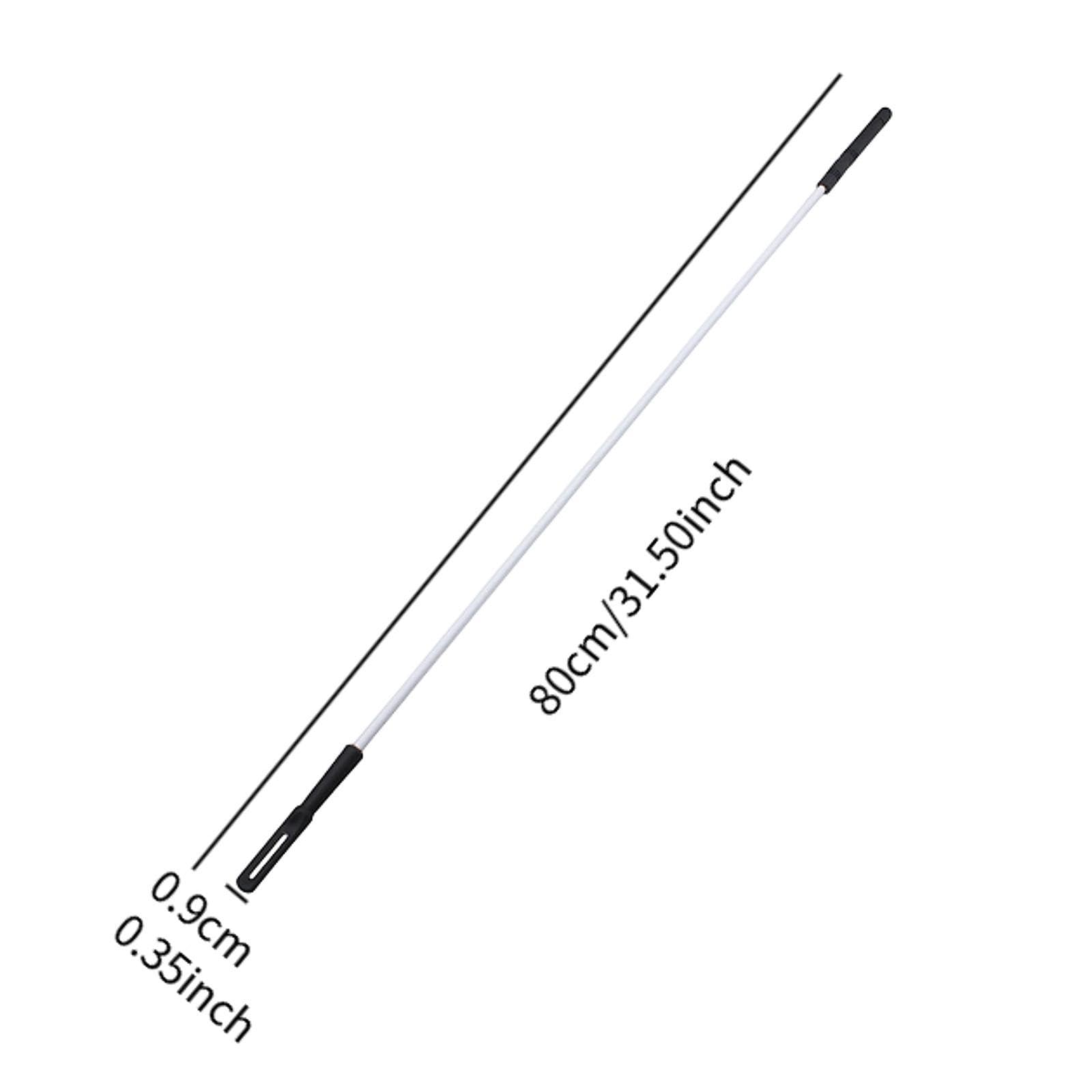 Harilla Varilla de Limpieza para Flauta, 80 Cm, Práctica Herramienta Multiusos para El Mantenimiento de Instrumentos Musicales.