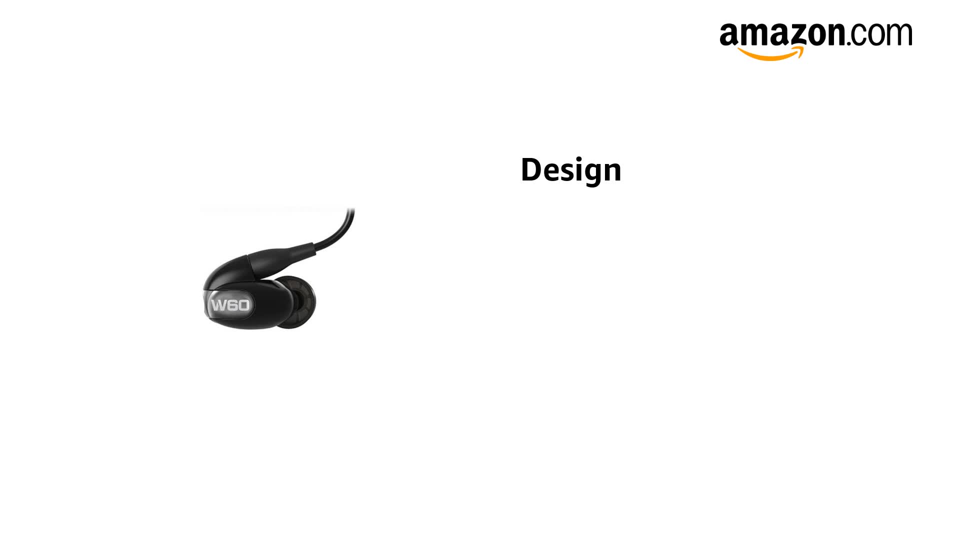 Amazon.com: Westone W60 Six-Driver True-Fit Earphones with
