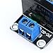 JESSINIE 1 Channel 5V Low Level Trigger Solid State Relay Module with Fuse, 1 Way 250V 2A for Industrial Control Applications