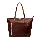 Größe: Die Groß Schultertasche ist 35 x 12 x 34 cm /13,8x4,7x13,4 zoll(L x B x H), Grifthöhe: 26 cm/10.2 zoll, Gewicht: ca. 1,1 kg.