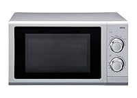 Silva Homeline MW-U 25.4 – Unterbau-Mikrowelle 700 W, 17 L Garraum, 6 Leistungsstufen inkl. Auftauen, 30-Minuten-Timer, akustisches Endsignal, Glasdrehteller 24,5 cm, inkl. Unterbau-Montagematerial –