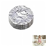 【Heat Retent and Freshness Retaining】These aluminum foil covers are designed to effectively trap heat, keeping food warm for extended periods while preserving freshness, perfect for various culinary applicats. 【Various Sizes】Our aluminum foil food co...