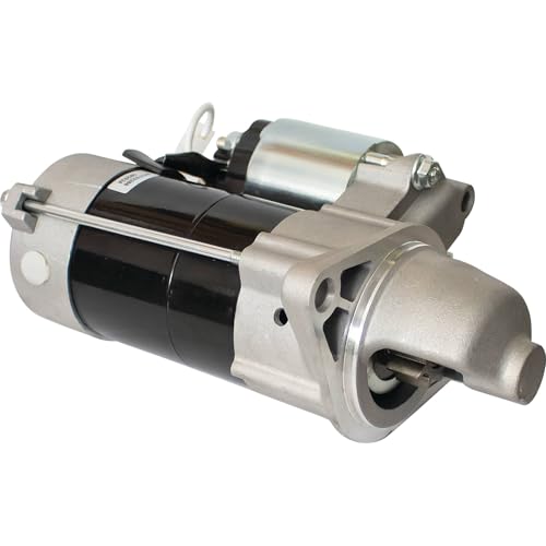 Démarreur compatible Kubota F2260-R 2005 référence 228000-5400 rotation CW 12V 9 dents