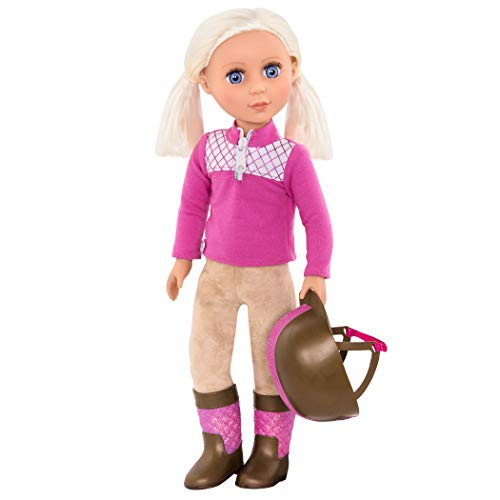 Glitter-Girls-Horse-Outfit--Deluxe-Equestrian-Set--Riding-Helmet-Boots-Faux-Suede-Pants--14-inch-Doll-Cothes-Accessories--3-Years--Ride-and-Shine-GG50116Z
