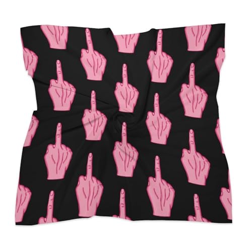 Fish Scale Silk Feeling Scarf Square Satin Breathable Lightweight Neckerchief Silk Scarfs for Women3