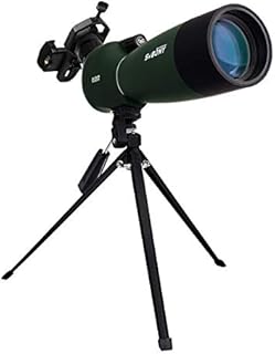 Svbony SV28 Spotting Scope with Tripod Phone Adapter 25-75X70, HD Zoom BAK4 Prism MC Optics Lens Angled Spotting Scopes for Target Shooting, Bird Watching, Wildlife