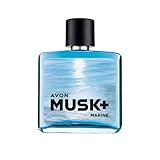 AVON Musk Marine Eau de Toilette 2.5 Fluid Ounce