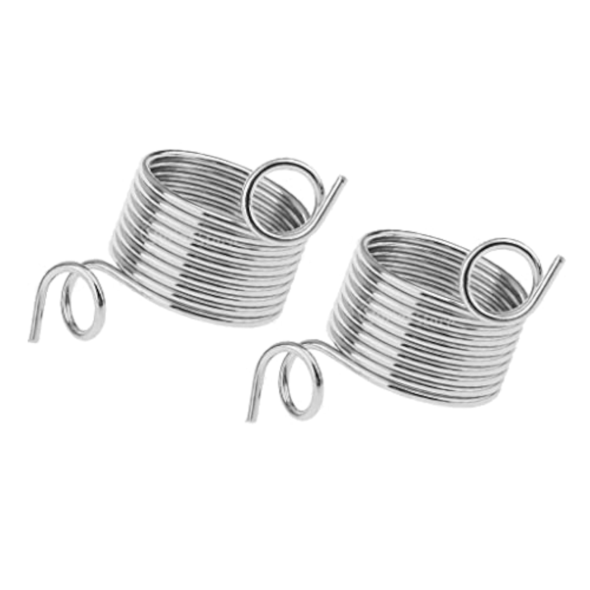 3x2pcs Nickle Plated Wire Yarn Stranding Guide Knitting Thimble