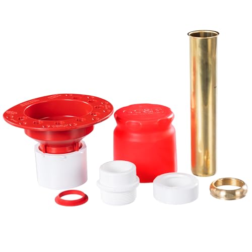 OS&B ITD51 - PVC, Island Tub Drain Rough-in for Freestanding Bathtub, Simplifies Installation, Water, Air, and Smoke Testable Tub Drain, Designed for 8"/10" Joist Space, Plumbing Supplies