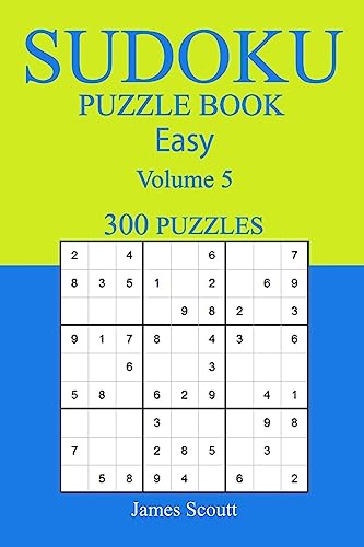 300 Easy Sudoku Puzzle Book: Volume 5