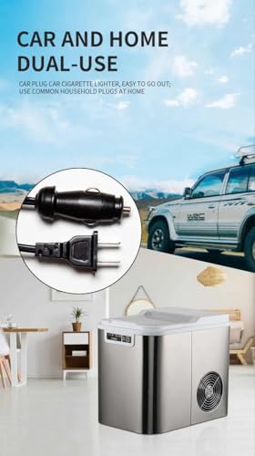 Máquina para hacer hielo portátil OKYUK miniatura 4