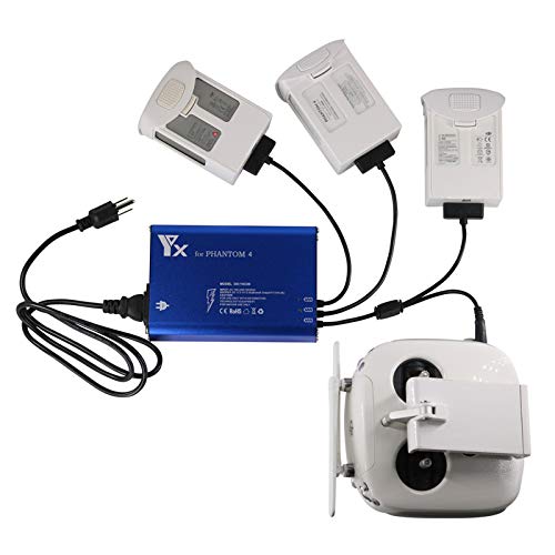 4-in-1 Rapid Multi Battery Charger for DJI Phantom 4 Series