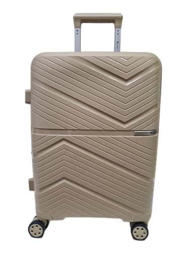 COVERI COLLECTION Valise trolley rigide ABS extensible, bagage à main 55 x 38 x 21,5 cm, 8 roues...
