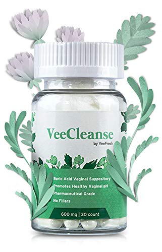 Boric Acid Vaginal Suppositories, Promotes Vaginal Health, Helps Fight Against BV and Yeast