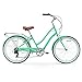 sixthreezero EVRYjourney Women's Beach Cruiser Bike, Step-Through Touring Hybrid Bicycle