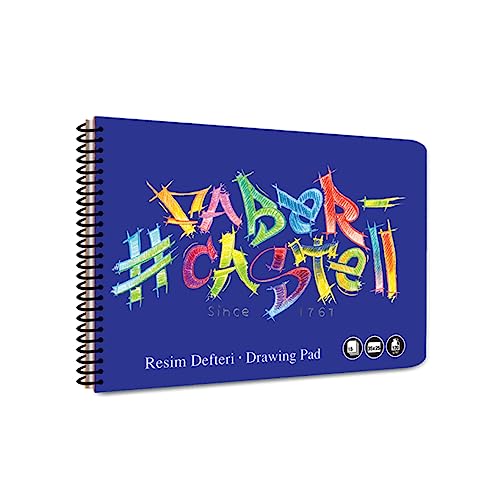 Faber-Castell Resim Defteri Logo, Karton Kapak 35x50, 15 Yaprak