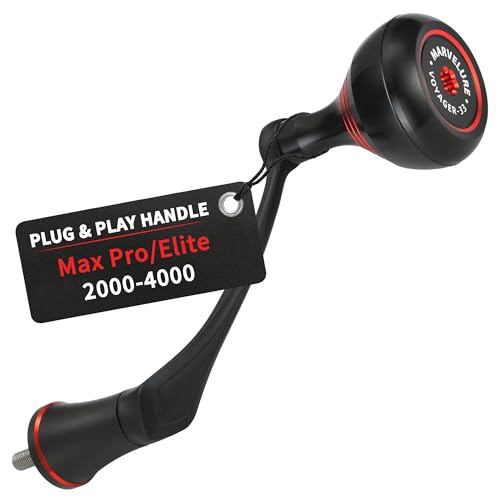 MARVELURE Power Handle Compatible for Abu Garcia Max Pro, Ma
