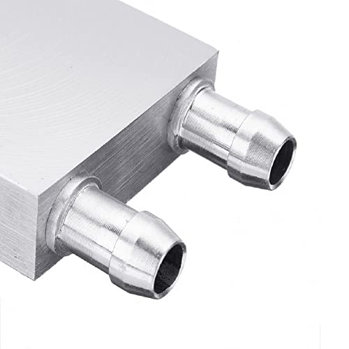 xcluma Aluminum Water Cooling Block Size 40x40mm for CPU Graphics Radiator Heatsink - Image 5