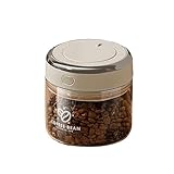 OZTYSGXM Recipiente HerméTico Al VacíO para Almacenar Granos de Café, Tarros Cristal Multifuncionales para Cocina con Indicador Fecha, A Prueba Fugas para Té AzúCar Caramelos,500ml