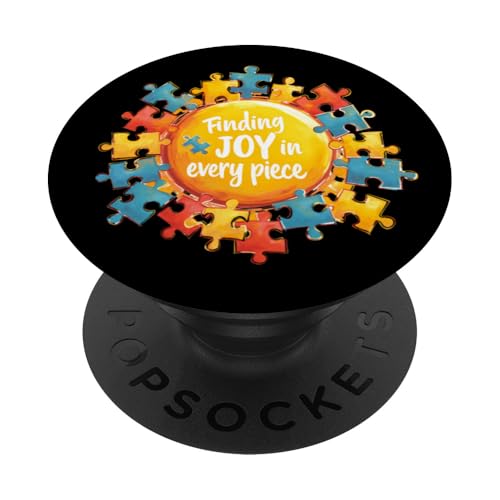 Arte de rompecabezas Joy in Every Piece PopSockets PopGrip Adhesivo