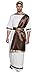 Produktbild Boland 83861 - Erwachsenenkostüm Zeus, Größe M/L, Toga mit Schal, Haarschmuck und Gürtel, Römer, Motto Party, Karneval