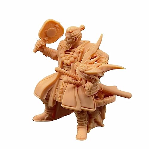 Figura Modelo Samurai Retro 1/72 2 Pzas miniatura 4
