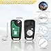 Vurkcy Key Fob Replacement for 2010-2019 Chevrolet Equinox & GMC Terrain/ 12-17 Sonic/ 16-17 Spark/ 15-18 Trax/ 14-18 Buick Encore Car Keyless Entry Remote Control, OHT01060512, 3 Buttons, 2Pcs