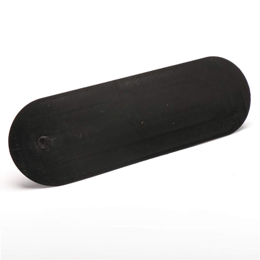 POFET Guida ausiliaria piccola pinna di coda di guida, pinna staccabile per canoa, barca, tavola da surf, kayak, barca gonfiabile, colore nero