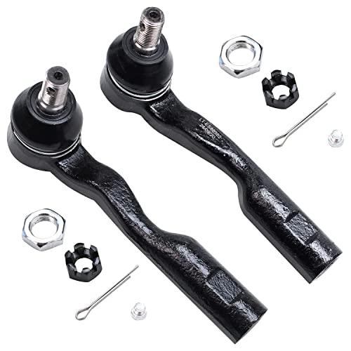 Image of Detroit Axle - Front Suspension Kit for Toyota 03-06 Tundra 2003 2004 2005 2006 Complete 2 Struts with Coil Spring 2 Front Sway Bar Links 4 Tie Rods 2 Boots Replacement Ready Struts Shocks Assembly