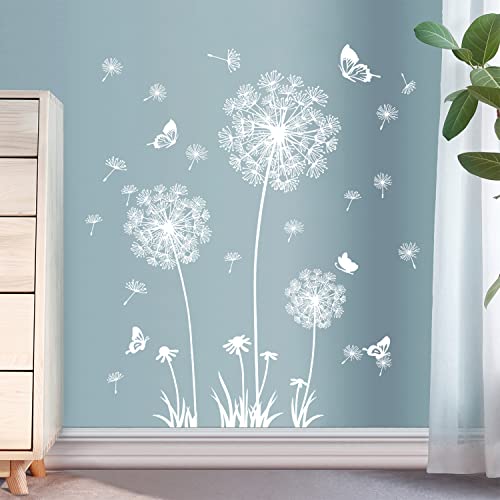 Vinilos Decorativos Flores Diente de León Removibles 2 piezas miniatura 5