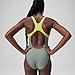 Speedo 8004034160022XL Zip Colorblock 1 Pc Soft Olive 2XL