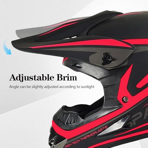 Youth & Adult Motocross Helmets with Accessories