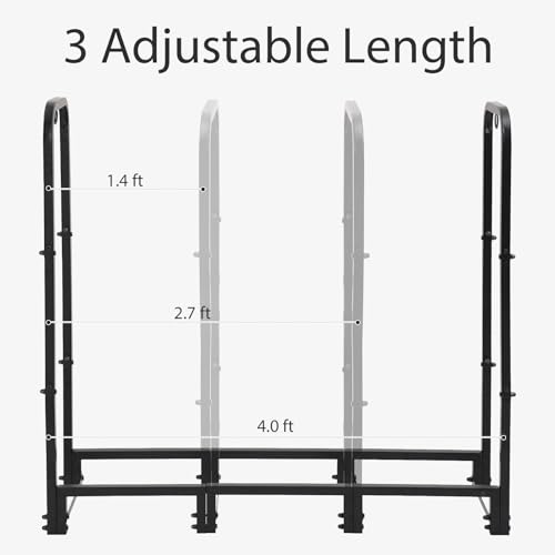 Neocozy FR001 4Ft Firewood Rack Outdoor With Cover thumb #2