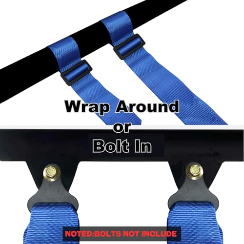 Image of 4 Point Safety Harness with Padding, Latch and Link Safety Harness