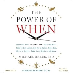 The Power of When Audiobook By Michael Breus PhD, Mehmet C. Oz - introduction MD cover art