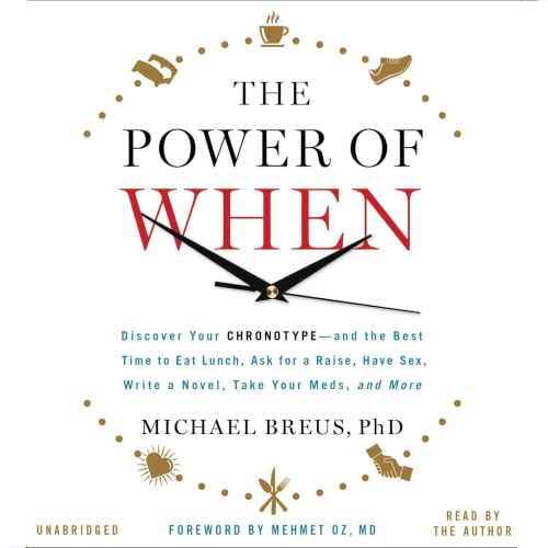 The Power of When Audiobook By Michael Breus PhD, Mehmet C. Oz - introduction MD cover art