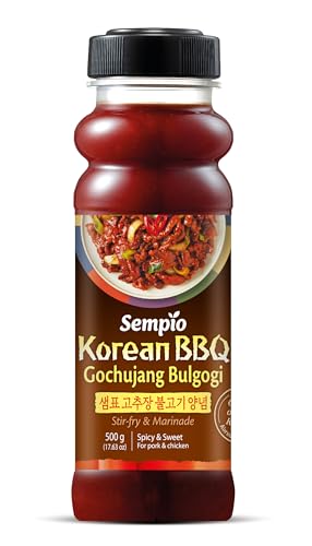SEMPIO Korean Gochujang Bulgogi Marinade Sauce - Authentic Spicy &