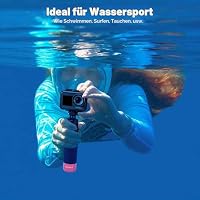 AKASO Schwimmender Handgriff, Hand Grip Unterwasser Handstick Kompatibel mit Action Cam – Ansicht 5