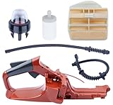 AUMEL Fuel Tank Rear Handle Filter Line Air Filter Kit For Husqvarna 445 450 445E 450E Chainsaw Replace 525862104.