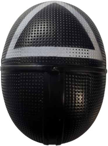 EzPzToyz Black Soldier Survival Game Guard Triangle Cosplay Mask