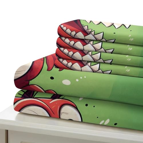 Parure de lit 3D microfibre de qualité supérieure King 220x240 - 7