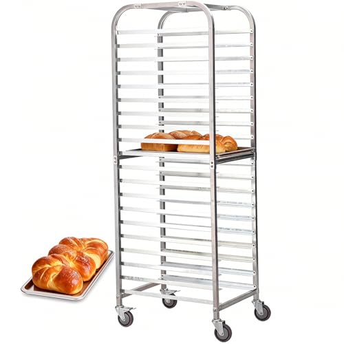 Nyeekoy 20-Tier Baking Rack with Wheels