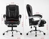 juegos ordenador infantil reclinable ajustable silla de oficina: Se puede ajustar la silla de oficina que necesita para satisfacer todas sus necesidades de confort.La parte posterior se puede inclinar y se puede bloquear entre 90 y 150 grados para adaptarse a cualquier modo de descanso que necesita.